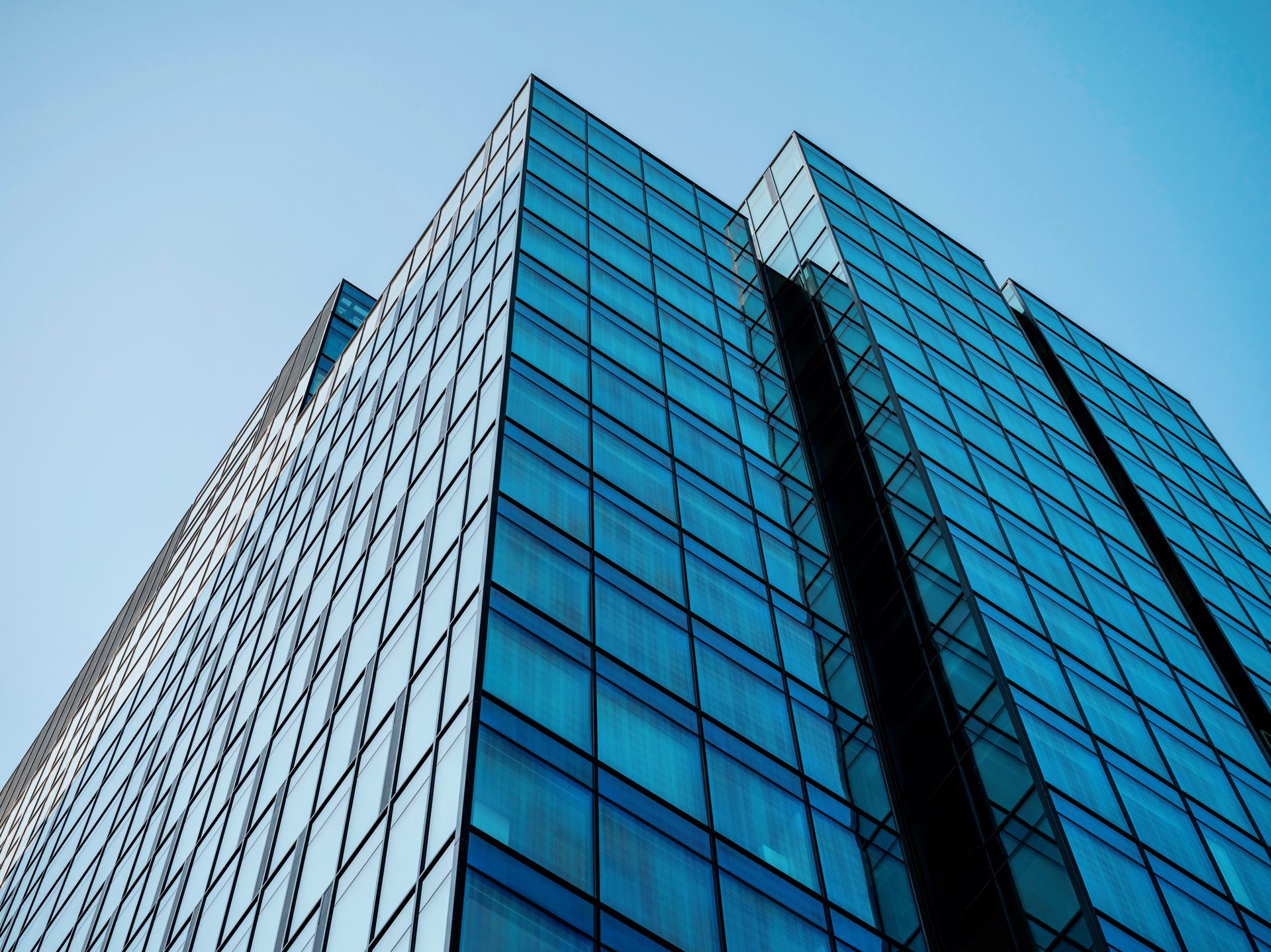 Glass commercial tower